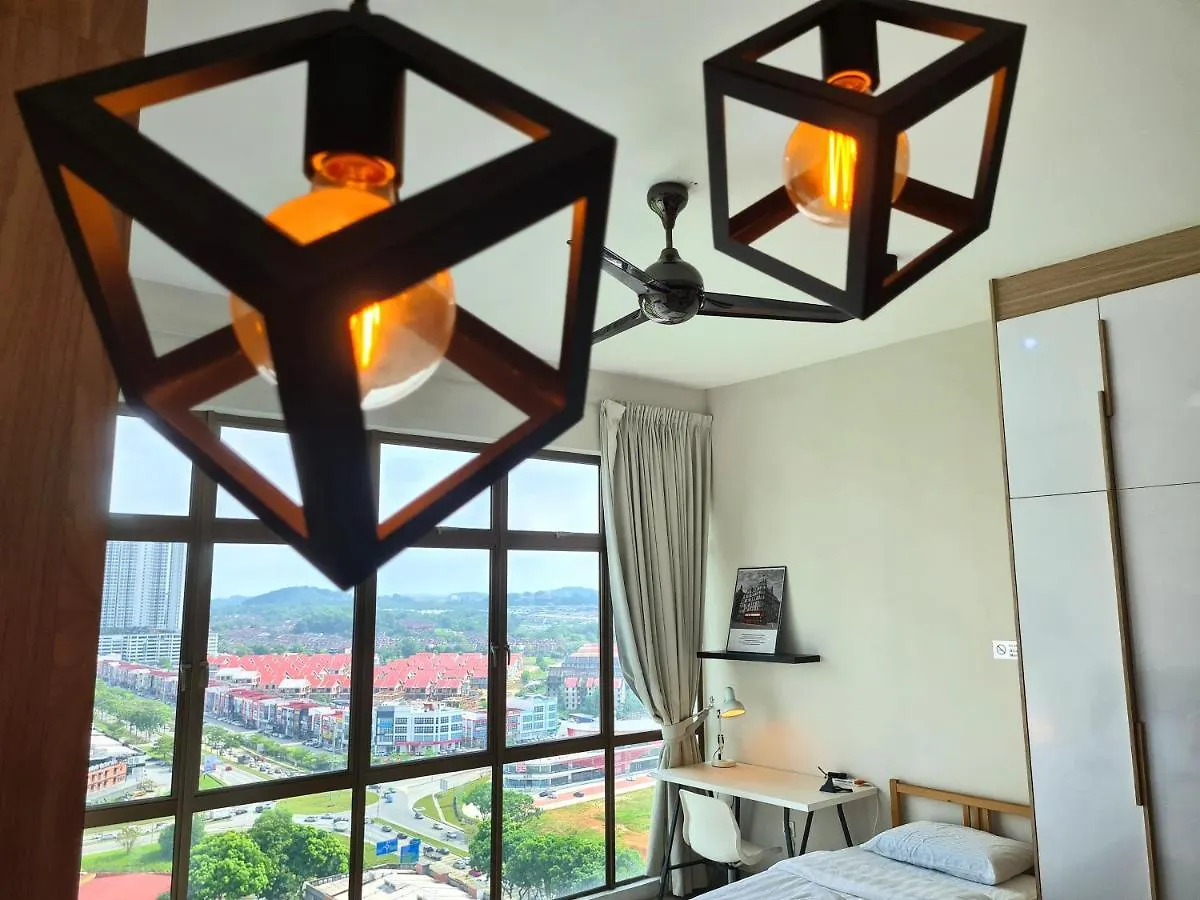 Small Family 3 Pax Studio High Floor Palazio Apartment Taman Mount Austin By Gdragon Homestay Джохор-Бару 0*,  Малайзия